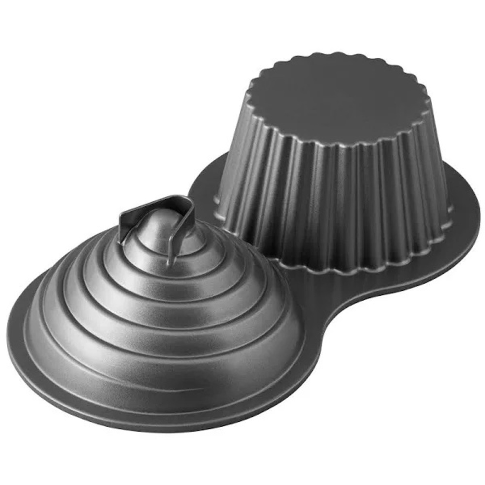 Wilton Giant Cupcake Cake Pan Non-Stick Gray Cake Mold